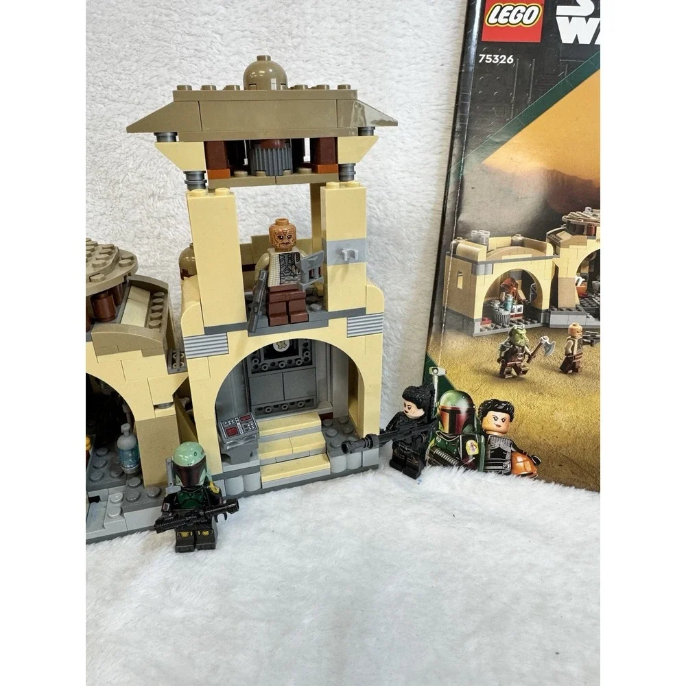 LEGO Star Wars Boba Fett's Throne Room 75326 All 7 Minifigures Instructions